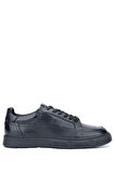 Tamer Tanca Erkek Hakiki Deri Siyah Sneakers & Spor Ayakkabı 233 4610 ERK AYK Y24 SIYAH