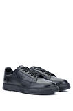 Tamer Tanca Erkek Hakiki Deri Siyah Sneakers & Spor Ayakkabı 233 4610 ERK AYK Y24 SIYAH