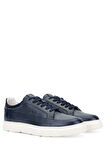 Tamer Tanca Erkek Hakiki Deri Lacivert Sneakers & Spor Ayakkabı 233 4610 ERK AYK Y24 LACIVERT