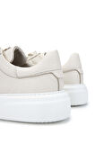 Tamer Tanca Erkek Hakiki Deri Bej Sneakers & Spor Ayakkabı 04 2501 ERK AYK Y23 BEJ FLTR
