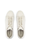 Tamer Tanca Erkek Hakiki Deri Bej Sneakers & Spor Ayakkabı 04 2501 ERK AYK Y23 BEJ FLTR