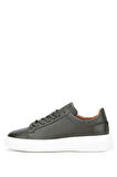 Tamer Tanca Erkek Hakiki Deri Yeşil Sneakers & Spor Ayakkabı 04 2501 ERK AYK Y23 HAKI FLTR
