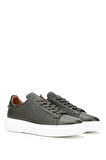 Tamer Tanca Erkek Hakiki Deri Yeşil Sneakers & Spor Ayakkabı 04 2501 ERK AYK Y23 HAKI FLTR