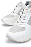 Tamer Tanca Kadın Vegan Beyaz Sneakers & Spor Ayakkabı 936 62158 BN AYK SK23/24 BEYAZ KMBN