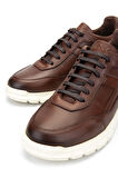 Tamer Tanca Erkek Hakiki Deri Taba Sneakers & Spor Ayakkabı 698 1084-7 ERK AYK SK23/24 TABA