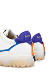 Barracuda Kadın Hakiki Deri Beyaz/Mavi Sneakers & Spor Ayakkabı 511 BD1396B BN AYK Y24 WHITE/DGTL/PRNC