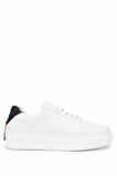 Barracuda Erkek Hakiki Deri Beyaz/Siyah Sneakers & Spor Ayakkabı 511 BU3510A ERK AYK Y24 WHITE/BLACK