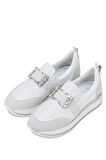Tamer Tanca Kadın Hakiki Deri Beyaz Sneakers & Spor Ayakkabı 923 TT-900 BN AYK Y24 BEYAZ DR