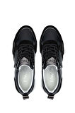Tamer Tanca Kadın Hakiki Deri Siyah Sneakers & Spor Ayakkabı 923 1021 BN AYK Y24 SIYAH KMBN