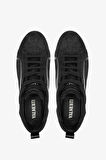 Valmenti Timzy Erkek Siyah deri Hakiki Deri Sneakers & Spor Ayakkabı 698 1058-10 ERK AYK Y24
