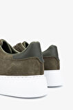 Valmenti Lorenza Erkek Yeşil Süet Hakiki Deri Sneakers & Spor Ayakkabı 04 2905 ERK AYK Y24