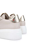 Tamer Tanca Kadın Vegan Bej Sneakers & Spor Ayakkabı 1009 1590 BN AYK Y24 BEJ
