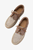 Valmenti AegisErkek Lodo / Vison Deri & Tekstil Casual Ayakkabı 1035 R-08 ERK AYK Y24