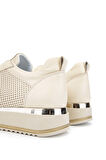 Tamer Tanca Kadın Hakiki Deri Bej Sneakers & Spor Ayakkabı 231 445Y BN AYK Y24 BEJ DR