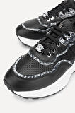 Valmenti Adamy Kadın Siyah Multi Hakiki Deri Sneakers & Spor Ayakkabı 453 5264 BN AYK Y24