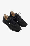 Valmenti Zoe Kadın Siyah Süet Hakiki Deri Sneakers & Spor Ayakkabı 775 26511 BN AYK Y24