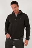 Buratti Slim Fit Anti-Pilling Tüylenme Yapmayan Bato Yaka Kışlık Şardonlu Polar Erkek POLAR 5906001