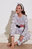 Lela Bayan Pijama Takımı 6094120BULUT