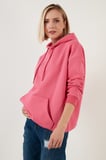 Lela Regular Fit Pamuklu Kapüşonlu Yaka Şardonlu Kışlık Sweat Kadın SWEAT 5863854