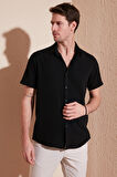 Buratti Pamuk Karışımlı Kısa Kollu Regular Fit Gömlek Erkek GÖMLEK CF23S113139