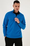 Buratti Slim Fit Anti-Pilling Tüylenme Yapmayan Bato Yaka Kışlık Şardonlu Polar Erkek POLAR 5906001