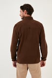 Buratti Slim Fit Anti-Pilling Tüylenme Yapmayan Bato Yaka Kışlık Şardonlu Polar Erkek POLAR 5906001