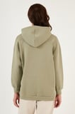 Lela Regular Fit Pamuklu Kapüşonlu Yaka Şardonlu Kışlık Sweat Kadın SWEAT 5863854