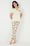 Lela Kadın Pijama Takımı 65740102