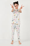 Lela Kız Çocuk Pijama Takımı 6651004