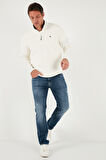 Buratti Slim Fit Anti-Pilling Tüylenme Yapmayan Bato Yaka Kışlık Şardonlu Polar Erkek POLAR 5906001