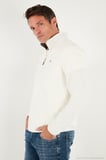 Buratti Slim Fit Anti-Pilling Tüylenme Yapmayan Bato Yaka Kışlık Şardonlu Polar Erkek POLAR 5906001