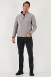 Buratti Slim Fit Yarım Fermuarlı Dik Yaka Soğuk Geçirmez Polar Erkek POLAR 5906003