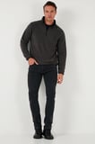 Buratti Slim Fit Yarım Fermuarlı Dik Yaka Soğuk Geçirmez Polar Erkek POLAR 5906003