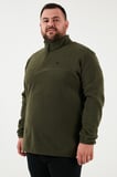 Buratti Regular Fit Anti-Pilling Büyük Beden Dik Yaka Kışlık Şardonlu Polar Erkek POLAR 5906001B