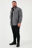 Buratti Regular Fit Dik Yaka Fermuarlı Büyük Beden Polar Hırka Erkek HIRKA 5906028B