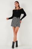 Lela Kadın Şort Etek 611SR0083