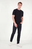 Buratti Pamuklu Regular Fit Şerit Detaylı T Shirt Erkek T SHİRT 5904089 SİYAH