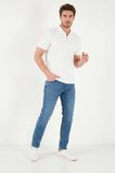 Buratti Pamuklu Normal Kalıp Jeans Erkek KOT PANTOLON 2203C50PARMA MAVİ