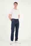 Buratti Pamuklu Comfort Fit Normal Bel Jeans Erkek KOT PANTOLON 4400C51TEXAS LACİVERT