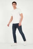 Buratti Pamuklu Normal Kalıp Normal Bel Jeans Erkek KOT PANTOLON 2213C58PARMA MAVİ-HAKİ