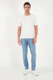 Buratti Pamuklu Normal Kalıp Normal Bel Pantolon Erkek KOT PANTOLON 2203C512PARMA AÇIK MAVİ