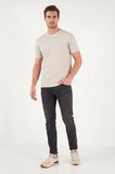 Buratti Pamuklu Slim Fit Düşük Bel Jeans Erkek KOT PANTOLON 1135C87NAPOLI SİYAH