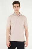 Buratti Pamuklu Regular Fit Göğüs Cepli Düğmeli Polo T Shirt Erkek POLO T SHİRT 4565001 BEJ