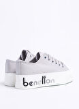 Benetton Gri Kadın Sneaker BN-30936