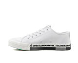 United Colors of Benetton Bn 70018 Beyaz Gri Erkek Günlük Ayakkabı BN-70018-BEYAZ-GRI Beyaz