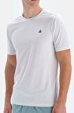 Dagi Active Bisiklet Yaka Kısa Kol Beyaz T-Shirt