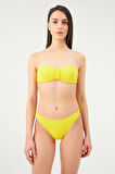 Eros 2503 Sarı Straplez Bikini Üstü