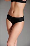 Eros Ersk1000 Silikonlu Lazer Kesim Microfiber Slip Sıyah