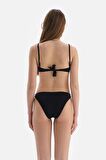 Siyah Straplez Bikini Üst