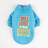 Pawstar Turkuaz Power Polarlı Küçük Irk Köpek Sweatshirtü